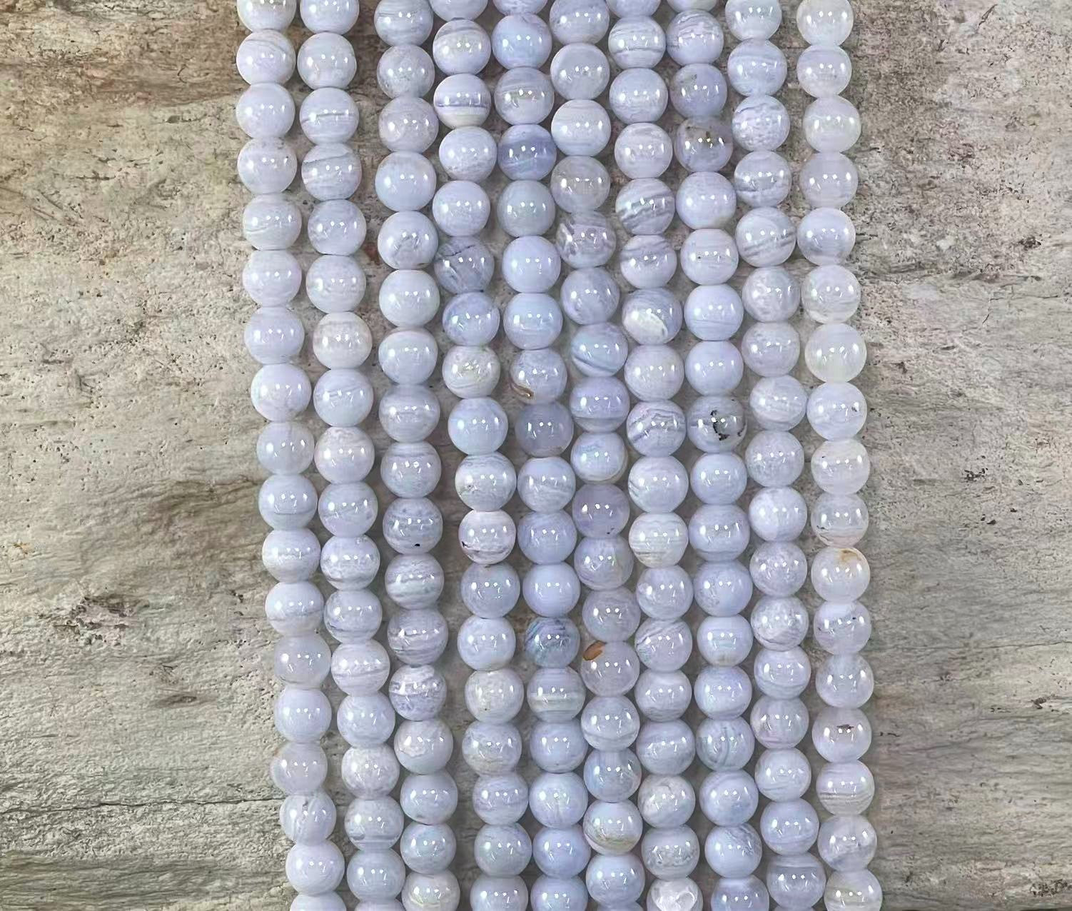 Blue Lace Agate Round A